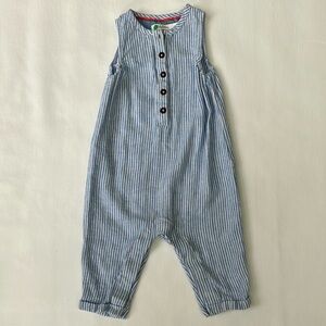 Baby Boden Linen Jumpsuit/Coveralls